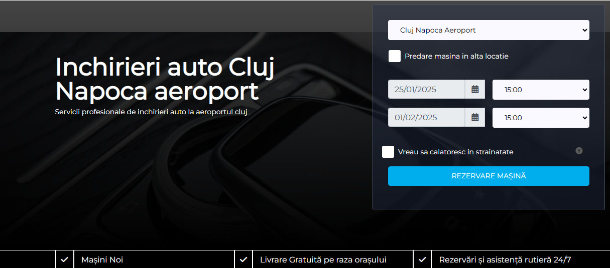 inchirieri auto cluj